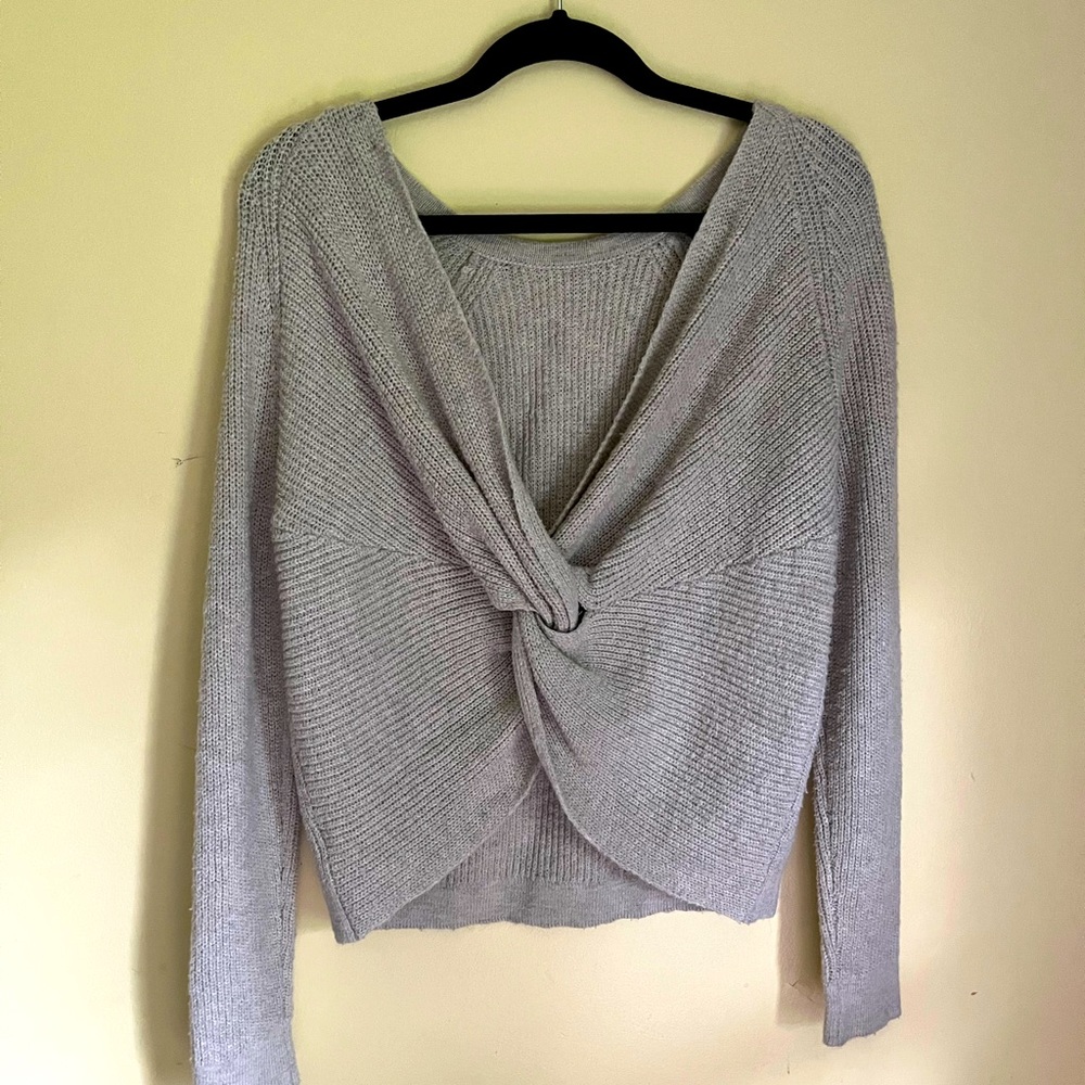 Aerie light grey sweater
